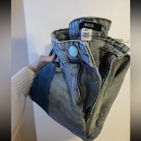 Women’s Patchwork 90s Vintage Boyfriend Jeans - Picture 3 of 5